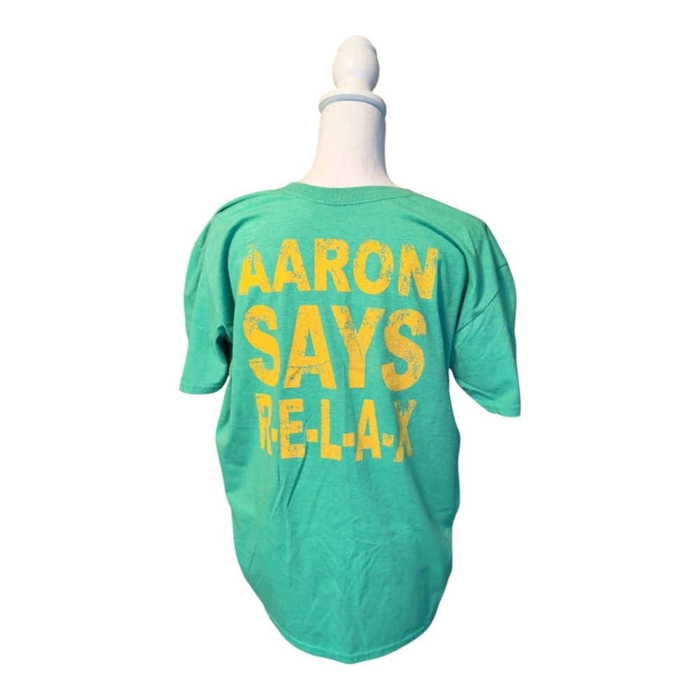 "Aaron Says" GREEN BAY PACKERS Short Sleeve Shirt